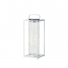 Lumineo Solar lantaarn | Lumineo | 49 cm (50 leds, Schemersensor, IJzer, Wit) 897530 K170203542 - 1