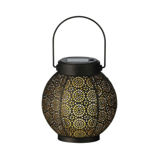 Lumineo Solar lantaarn | Lumineo | Casablanca | 16 cm (Led, Schemersensor, Metaal) 897539 K170203500 - 1