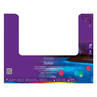 Lumineo Solar lichtbol | Lumineo | Ø 7.6 cm (Drijvend, Waterdicht, 4 standen) 892359 K170105534 - 3