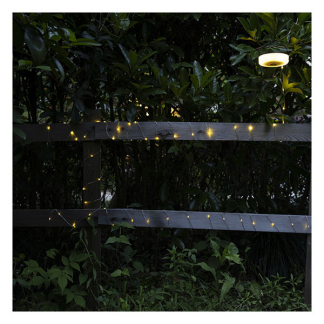 Lumineo Solar lichtsnoer | Lumineo | 10 meter (Oplaadbaar, 5 lichtstanden, 180 lm, Warm wit, USB C) 890510 K170105775 - 4