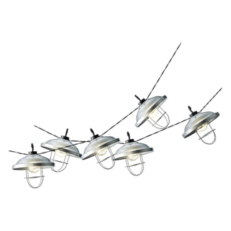 Lumineo Solar lichtsnoer | Lumineo | 2.5 meter (6 leds, Warm wit, Twinkel) 894538 K170105536 - 1