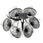Lumineo Solar lichtsnoer | Lumineo | 2.5 meter (6 leds, Warm wit, Twinkel) 894538 K170105536 - 1