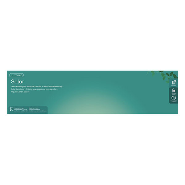 Lumineo Solar prikspot | Lumineo | Ø 4.5 x 24 cm (Led, Warm wit, RVS, Zilver) 894691 K170105773 - 5