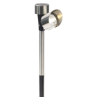 Lumineo Solar prikspot | Lumineo | 23.5 cm (Led, Schemersensor, Warm wit, RVS) 894647 K150101188 - 3