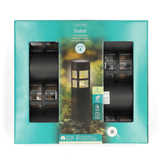 Lumineo Solar prikspot | Lumineo | 28 cm (Led, Schemersensor, 4 stuks) 898728 K170105543 - 4