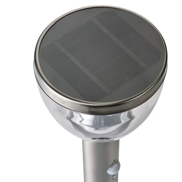 Lumineo Solar prikspot | Lumineo | 55 cm (Led, Bewegingssensor, 600 lm, RVS) 894838 K170202842 - 2