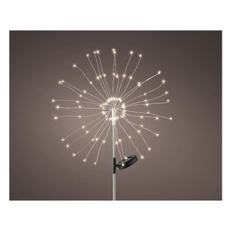 Lumineo Solar tuinsteker | Lumineo | 90 cm (Paardenbloem, Led, Warm wit) 895519 K170105538 - 2