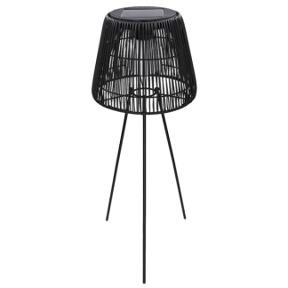 Lumineo Solar vloerlamp | Lumineo | Ø 28 x 71 cm (Led, IP44, 6 uur, 23 lm, Binnen/buiten, Zwart) 898761 K170105546