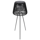 Lumineo Solar vloerlamp | Lumineo | Ø 28 x 71 cm (Led, IP44, 6 uur, 23 lm, Binnen/buiten, Zwart) 898761 K170105546 - 1