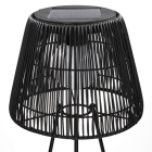 Lumineo Solar vloerlamp | Lumineo | Ø 28 x 71 cm (Led, IP44, 6 uur, 23 lm, Binnen/buiten, Zwart) 898761 K170105546 - 2