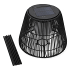 Lumineo Solar vloerlamp | Lumineo | Ø 28 x 71 cm (Led, IP44, 6 uur, 23 lm, Binnen/buiten, Zwart) 898761 K170105546 - 3