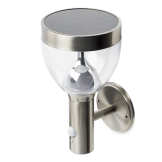 Lumineo Solar wandlamp | Lumineo | Murcia (Led, Schemersensor, Bewegingssensor, RVS) 894837 K170202853