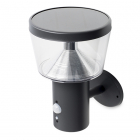 Lumineo Solar wandlamp | Lumineo (LED, Bewegingssensor, 600 lm, RVS) 895203 K170202854