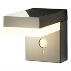 Solar wandlamp | Lumineo (LED, Bewegingssensor, 600 lm, RVS)