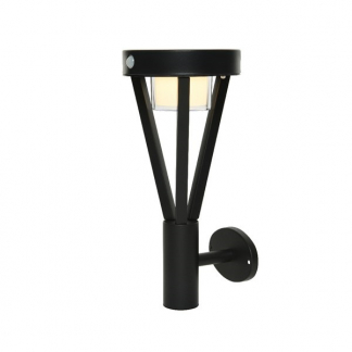 Solar wandlamp | Lumineo (LED, Bewegingssensor, 600 lm, RVS)