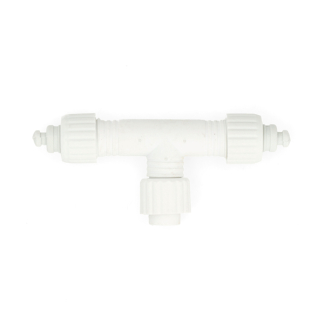 Lumineo Splitter koppelbare kerstverlichting | Lumineo | Pro-lights | 6 x 4.5 cm (2-weg, Wit, Buiten) 493697 K151200125 - 2