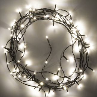 Lumineo Standaard kerstverlichting | 11 meter | Lumineo (80 leds, Binnen/Buiten, Warm wit, Timer, Dimmer) 494246 K151000501 - 3