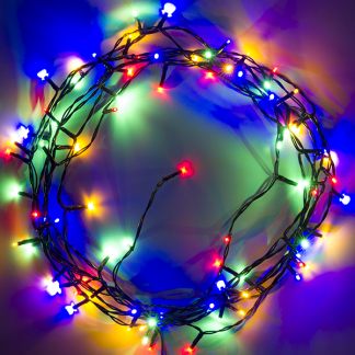 Lumineo Standaard kerstverlichting | 11 meter | Lumineo (80 leds, Twinkelen, Timer, Binnen/Buiten, Gekleurd) 494116 K151200064 - 2