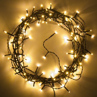 Lumineo Standaard kerstverlichting | 14 meter | Lumineo (120 leds, Binnen/Buiten, Extra warm wit, Timer, Dimmer) 494334 K151000508 - 3