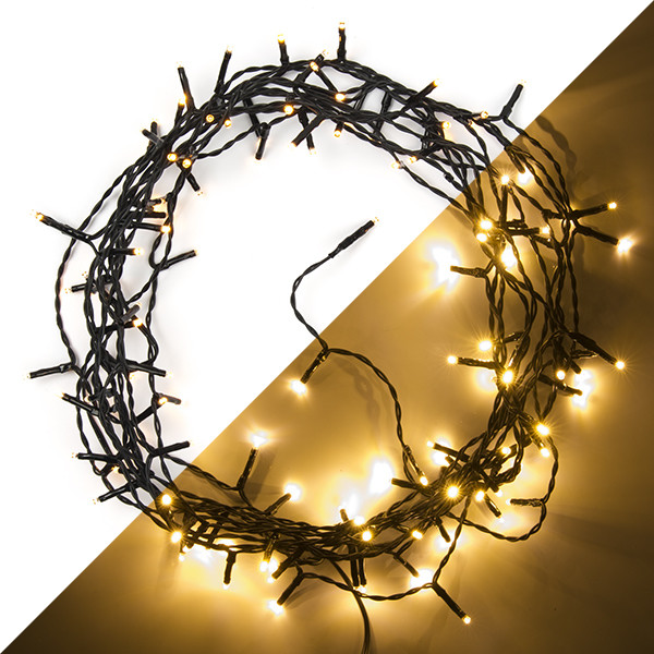 Lumineo Standaard kerstverlichting | 14 meter | Lumineo (120 leds, Timer, Dimmer, Binnen/Buiten, Extra warm wit) 494334 K151000508 - 1