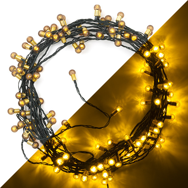 Lumineo Standaard kerstverlichting | 17 meter | Lumineo (120 leds, 8 lichtfuncties, Timer, Binnen, Warm wit, Timer) 489562 K151200060 - 1