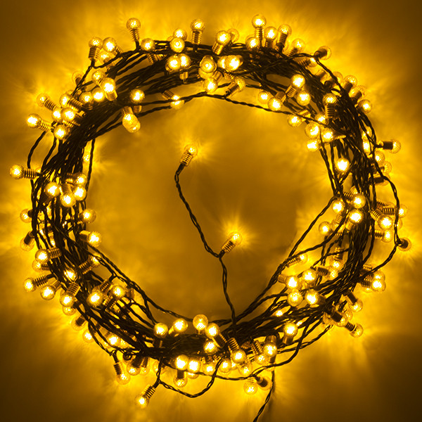 Lumineo Standaard kerstverlichting | 23 meter | Lumineo (180 leds, 8 lichtfuncties, Timer, Binnen, Warm wit) 489565 K151200061 - 2