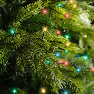Lumineo Standaard kerstverlichting | 23 meter | Lumineo (240 leds, Binnen/Buiten, Gekleurd, Timer, Twinkelen) 494155 K151200066 - 6