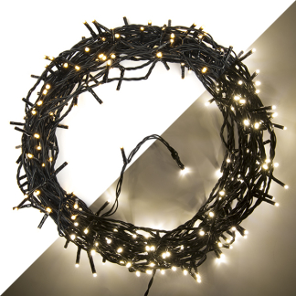 Lumineo Standaard kerstverlichting | 23 meter | Lumineo (240 leds, Binnen/Buiten, Warm wit, Timer, Dimmer) 494261 K151000503 - 1