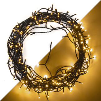 Lumineo Standaard kerstverlichting | 23 meter | Lumineo (240 leds, Timer, Dimmer, Binnen/Buiten, Extra warm wit) 494336 K151000509 - 1