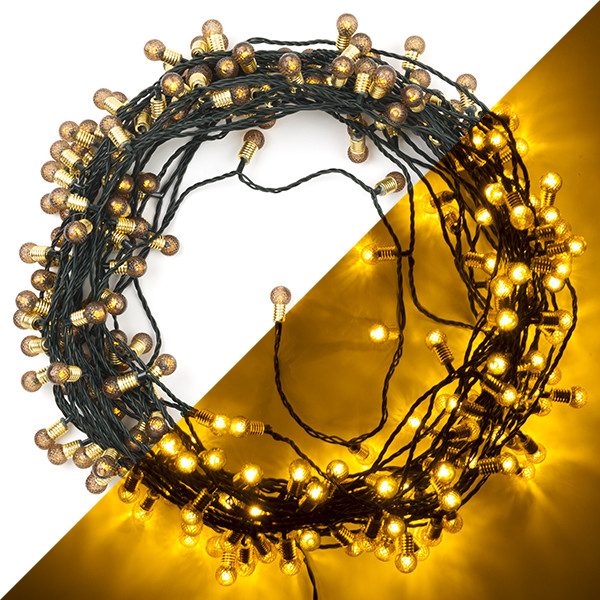 Lumineo Standaard kerstverlichting | 29 meter | Lumineo (210 leds, 8 lichtfuncties, Timer, Binnen, Warm wit) 489568 K151200062 - 1