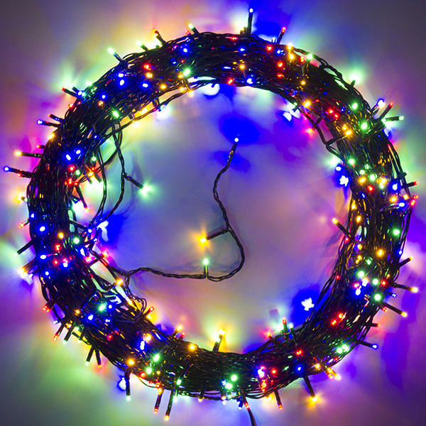 Lumineo Standaard kerstverlichting | 41 meter | Lumineo (480 leds, 8 lichtfuncties, Timer, Binnen/Buiten, Gekleurd) 494187 K151200067 - 2