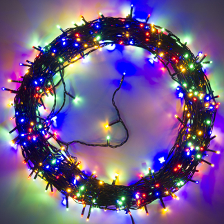 Lumineo Standaard kerstverlichting | 41 meter | Lumineo (480 leds, 8 lichtfuncties, Timer, Binnen/Buiten, Gekleurd) 494187 K151200067 - 2