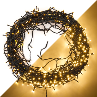 Lumineo Standaard kerstverlichting | 41 meter | Lumineo (480 leds, Binnen/Buiten, Extra warm wit, Timer, Dimmer) 494338 K151000510 - 1