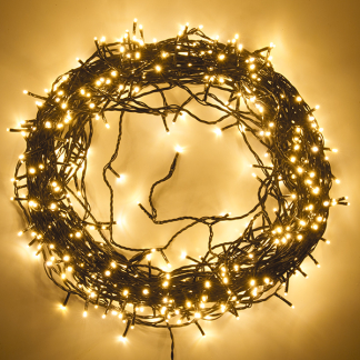 Lumineo Standaard kerstverlichting | 41 meter | Lumineo (480 leds, Binnen/Buiten, Extra warm wit, Timer, Dimmer) 494338 K151000510 - 3