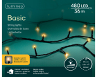 Lumineo Standaard kerstverlichting | 41 meter | Lumineo (480 leds, Binnen/Buiten, Extra warm wit, Timer, Dimmer) 494338 K151000510 - 9
