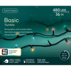 Lumineo Standaard kerstverlichting | 41 meter | Lumineo (480 leds, Binnen/Buiten, Gekleurd, Timer, Twinkelen) 494187 K151200067 - 5