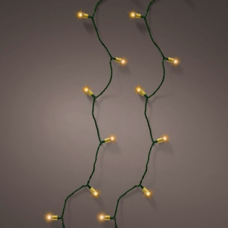 Lumineo Standaard kerstverlichting | 5.4 meter | Lumineo (50 leds, Batterijen, Binnen/Buiten, Warm wit, Timer, Dimmer, Groen) 488833 K151200059 - 2