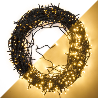 Lumineo Standaard kerstverlichting | 57 meter | Lumineo (720 leds, Binnen/Buiten, Extra warm wit, Timer, Dimmer) 494339 K151000511 - 1