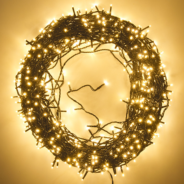 Lumineo Standaard kerstverlichting | 57 meter | Lumineo (720 leds, Timer, Dimmer, Binnen/Buiten, Extra warm wit) 494339 K151000511 - 3