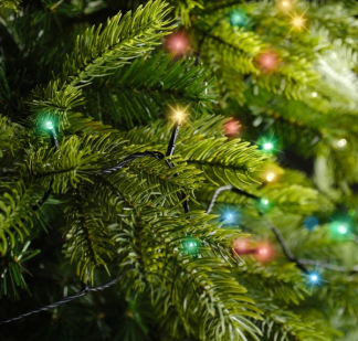 Lumineo Standaard kerstverlichting | 8 meter | Lumineo (40 leds, Binnen/Buiten, Gekleurd, Timer, Twinkelen) 494108 K151200063 - 5