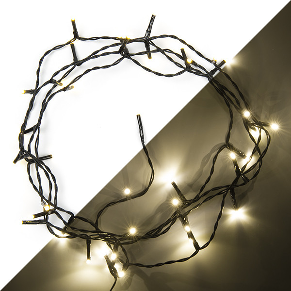 Lumineo Standaard kerstverlichting | 8 meter | Lumineo (40 leds, Timer, Dimmer, Binnen/Buiten, Warm wit) 494241 K151000500 - 1