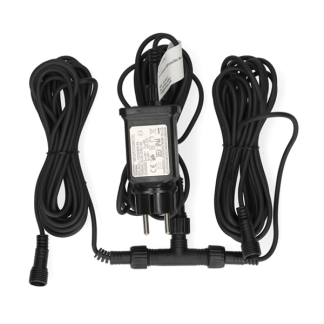 Lumineo Startsnoer koppelbare kerstverlichting | Lumineo | Pro-lights | 10 meter (Tot 2000 leds,Transformator, Timer, Buiten) 493700 K151200127 - 2