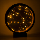 Lumineo Tafeldecoratie cirkel | Lumineo | 25 x 27.5 cm (40 Micro LEDs, Timer, Binnen) 487124 K150304010 - 4