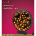Lumineo Tafeldecoratie cirkel | Lumineo | 35 x 38.5 cm (80 Micro LEDs, Timer, Binnen) 487125 K150304011 - 5