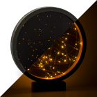 Lumineo Tafeldecoratie cirkel | Lumineo | 35 x 38.5 cm (80 Micro LEDs, Timer, Binnen) 487125 K150304011 - 1