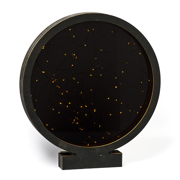 Lumineo Tafeldecoratie cirkel | Lumineo | 35 x 38.5 cm (80 micro leds, Timer, Binnen) 487125 K150304011 - 3