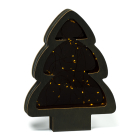 Lumineo Tafeldecoratie kerstboom | Lumineo | 21 x 28 cm (40 Micro LEDs, Timer, Binnen) 487130 K150303998 - 3