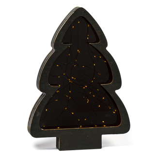 Lumineo Tafeldecoratie kerstboom | Lumineo | 27.5 x 38 cm (60 Micro leds, Timer, Binnen) 487131 K150303999 - 3