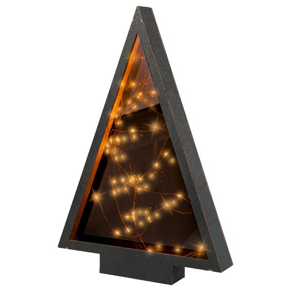 Lumineo Tafeldecoratie kerstboom | Lumineo | 32.5 x 47 cm (60 micro leds, Timer, Binnen) 487128 K150303996 - 2