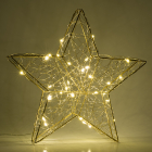 Lumineo Tafeldecoratie ster | Lumineo | 30 x 29 cm (30 Micro leds, Binnen) 486663 K151000667 - 5